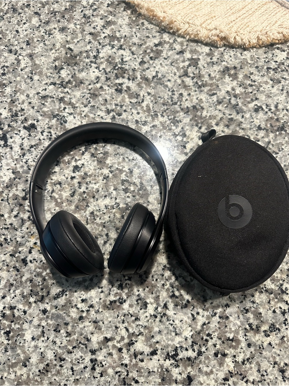 Beats by Dre On-Ear Headphones in Black with Carrying Case